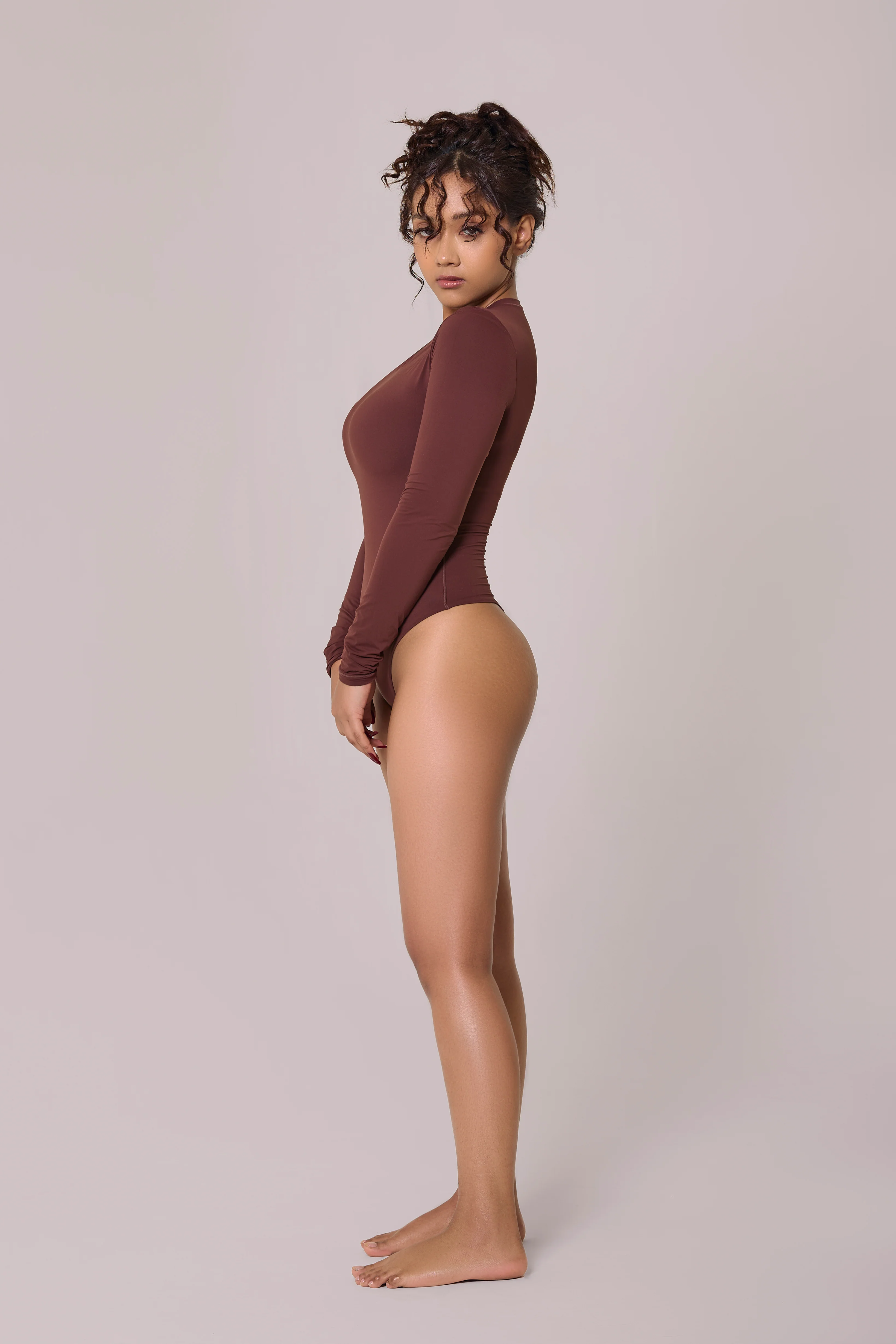 Full Sleeves Bare Bodysuit - Image 7