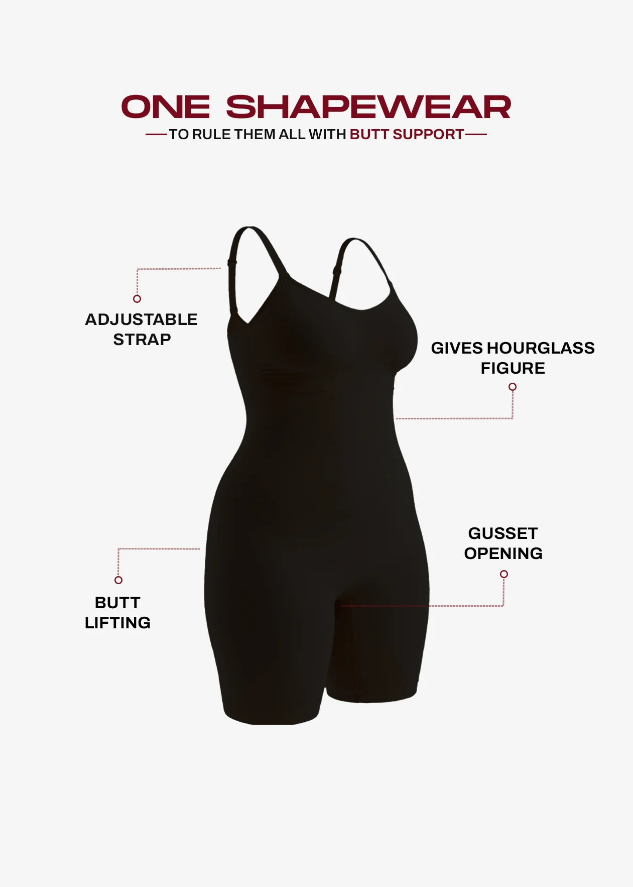 Essentials Plus Bodysuit Bodyshaper - Image 10